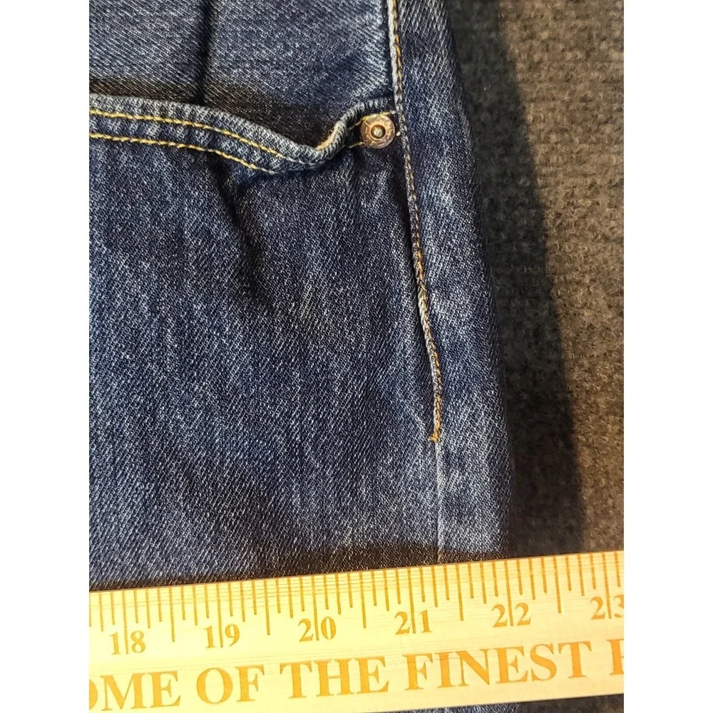 Levi's 501 Jeans Mens W40 L30 Blue Denim Straight Leg‎ Button Fly School Work